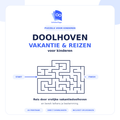 Doolhoven Vakantie & Reizen voor kinderen - digitaal puzzelboek van Unlimited Pages