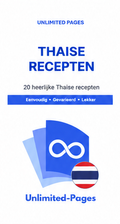 20 Thaise Recepten – Nederlands digitaal kookboek van Unlimited Pages